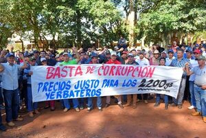 Exigen mejor precio por la yerba mate en Paso Yobái - Nacionales - ABC Color