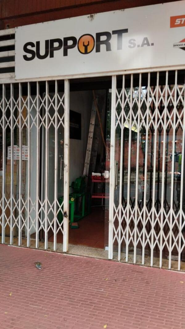 Robo en local comercial de Encarnación: se llevaron dos motosierras