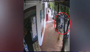Roban motocicleta de joven trabajador en Encarnación