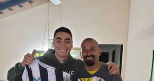La Nación / El emotivo gesto que tuvo Miguel Almirón con su amigo de infancia