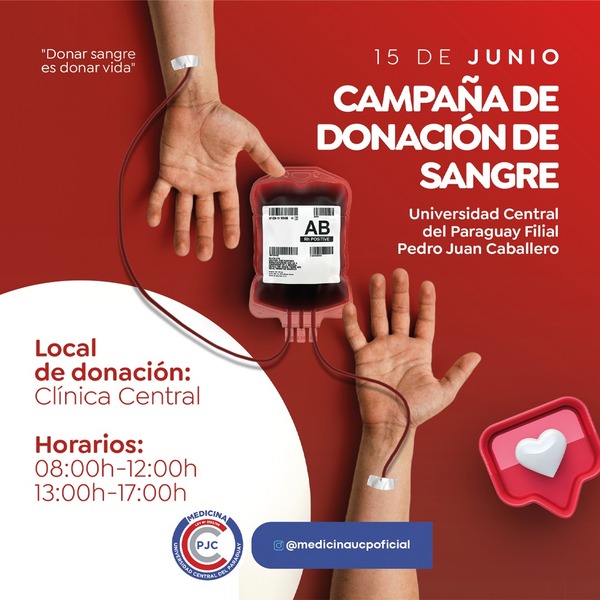 UCP promueve Campaña de Donación de Sangre - Radio Imperio