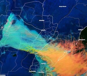 Video: así caía graupel en Itapúa, en uno de los días más fríos que tendrá la semana - Nacionales - ABC Color