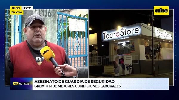 Video: Gremio de guardias privados y afines pide mejores condiciones laborales - ABC Noticias - ABC Color