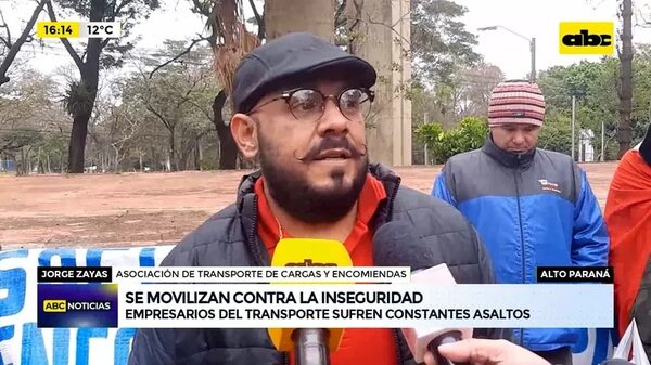 Video: Transportadores de CDE piden mayor seguridad en las rutas - ABC Noticias - ABC Color