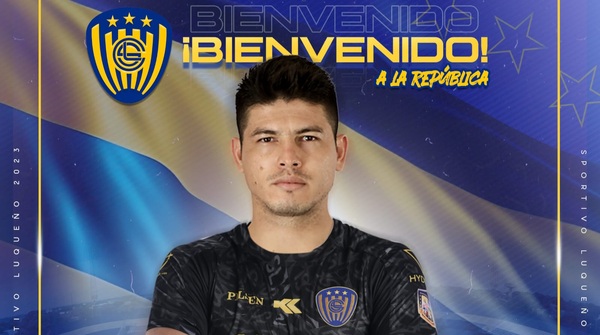 Alfredo Aguilar fue presentado como nuevo refuerzo del Sportivo Luqueño