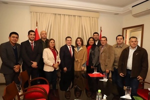 Autoridades concepcioneras electas se reunieron con Horacio Cartes