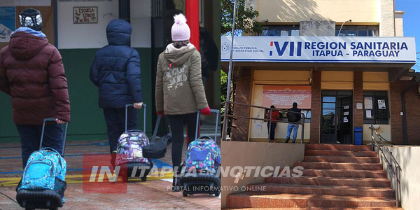 VIGILANCIA EPIDEMIOLÓGICA: “SI EL NIÑO TIENE TOS NO DEBE IR A LA ESCUELA” - Itapúa Noticias