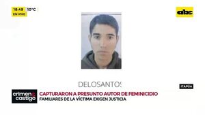 Itapúa: Detienen a presunto autor de feminicidio e intento de homicidio - Crimen y castigo - ABC Color