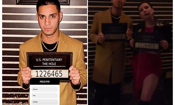 (GALERIA)¡Luis Zarate y su novia presos en kurepilandia!