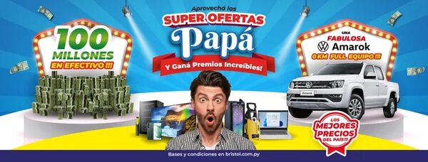 El mejor regalo para papá, con premios increíbles en Bristol - Brand Lab - ABC Color
