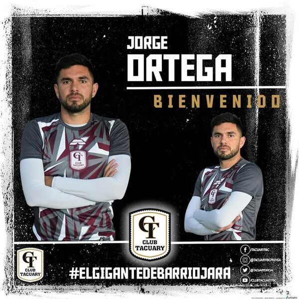 Tacuary: Jorge Ortega vuelve a casa - Fútbol - ABC Color
