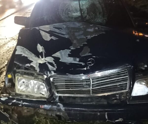 Violento accidente en Minga Guazú