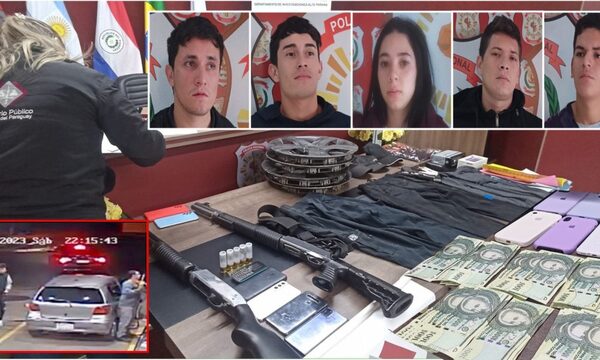 Detienen a cinco delincuentes implicados en asalto a comercio del Mercado de Abasto – Diario TNPRESS