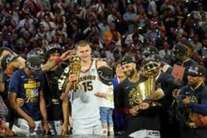 Los Denver Nuggets ganan el primer título de la NBA en la historia de la franquicia