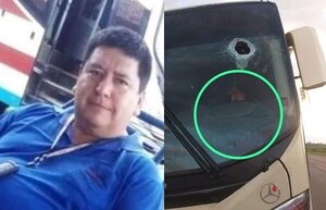 Muere chofer de bus que fue atravesado por una piedra - Noticiero Paraguay