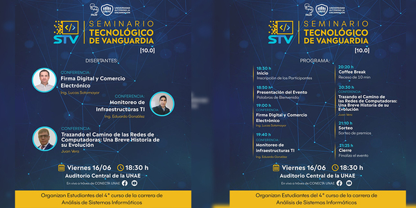 SEMINARIO TECNOLÓGICO DE VANGUARDIA 10.0 SE DESARROLLARÁ EN LA UNAE - Itapúa Noticias