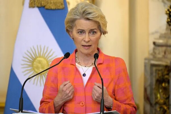 Líder europea insiste con cerrar este año el acuerdo con Mercosur - Mundo - ABC Color