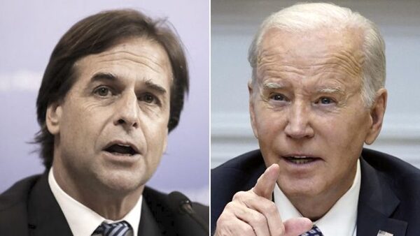 Joe Biden recibió al presidente uruguayo Lacalle Pou en la Casa Blanca - El Independiente