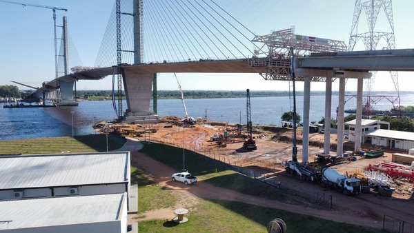 En primera quincena de julio se concretará la unión del Puente Héroes del Chaco - .::Agencia IP::.
