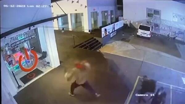 [VIDEO] Así silenciaron a guardia de seguridad en Villa Morra