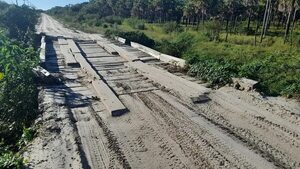 Precaria situación de puentes en caminos del Alto Paraguay - Noticias del Chaco - ABC Color