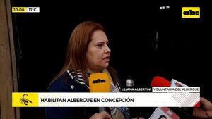 Video: Albergue habilitado en Concepción  - ABC Noticias - ABC Color