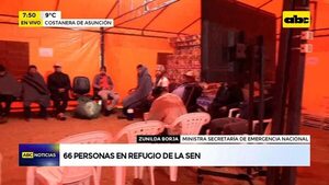 Video: 66 personas en el refugio de la SEN - ABC Noticias - ABC Color