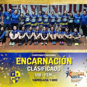 Encarnación se prepara para el Nacional de Hannball