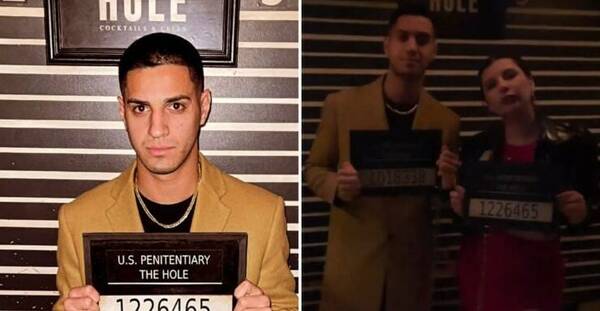 ¿El pelotero Luis Zárate y su yiyi quedaron presos ashá?