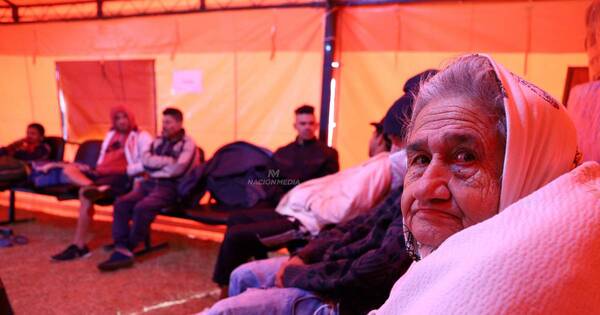 La Nación / Albergue de la SEN recibió a 64 personas en la noche más fría de la semana