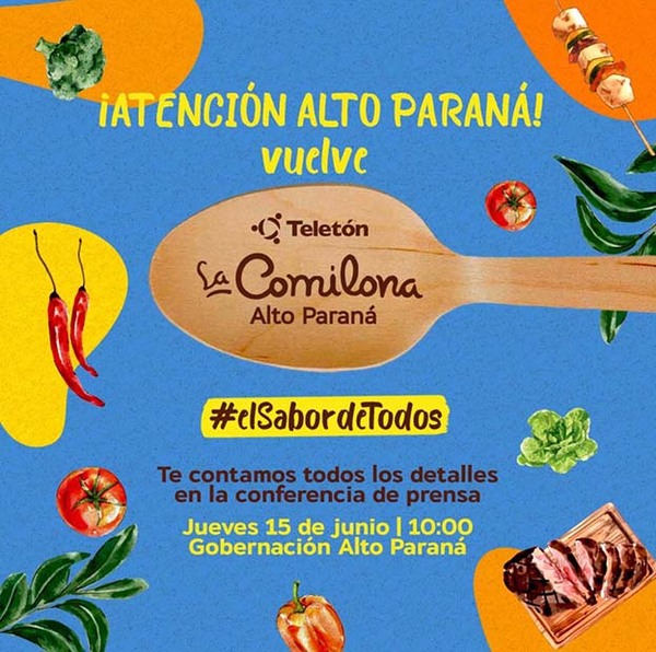 La Comilona Alto Paraná vuelve el domingo 2 de julio | DIARIO PRIMERA PLANA