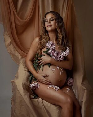 Andrea Quattrocchi fue protagonista de una bella sesión fotográfica a semanas de la llegada de Mauro - Gente - ABC Color