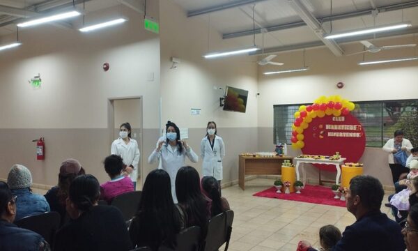 Realizan charla de prevención de enfermedades respiratorias