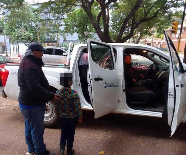 Operativo Invierno: MINNA rescató a 14 niños, niñas y adolescentes en situación de vulnerabilidad