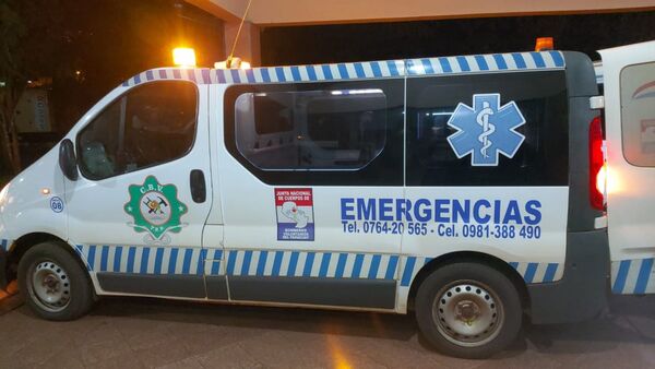 ACCIDENTE ENTRE CAMIONETA Y MOTOCICLETA DEJA UN HOMBRE HERIDO EN NATALIO