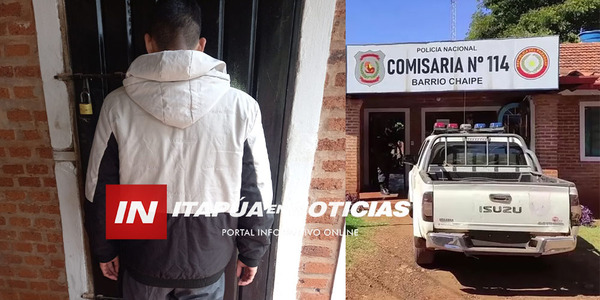 FUE A PEDIR UN CERTIFICADO DE VIDA Y RESIDENCIA… Y TERMINÓ PRESO - Itapúa Noticias