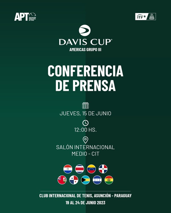 Copa Davis en el CIT: mañana se presenta y el domingo es el sorteo - La Tribuna