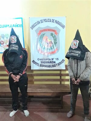 Yaguarón: Detienen a dos hombres que supuestamente atacaron con machetillo a estudiantes en robo de celular - Policiales - ABC Color