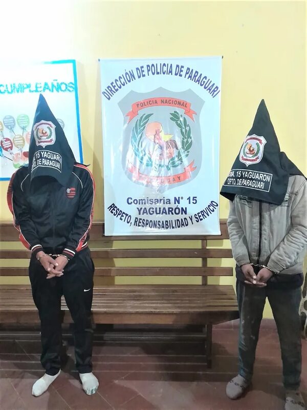 Yaguarón: Detienen a dos hombres que supuestamente atacaron con machetillo a estudiantes en robo de celular - Policiales - ABC Color