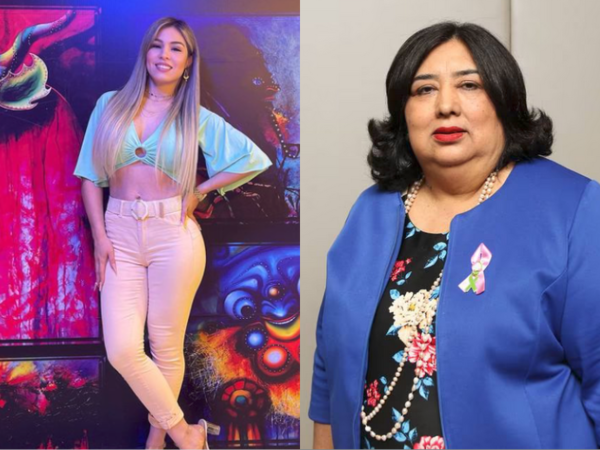 “La ministra parece un tanque”, comentario editado y adjudicado a cantante