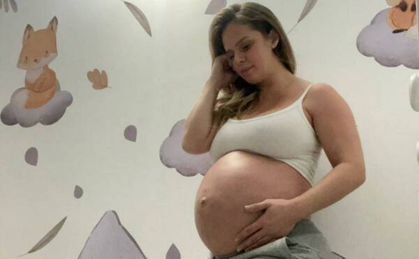 La modelo Gaby Wolscham se despide de su panza