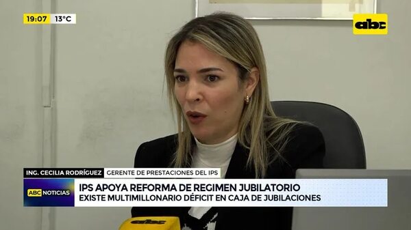 Video: IPS apoya reforma de régimen jubilatorio - ABC Noticias - ABC Color