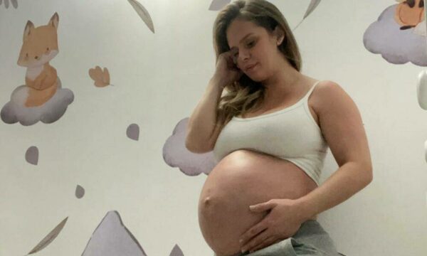 Gaby Wolscham preparada para el nacimiento de su bebé