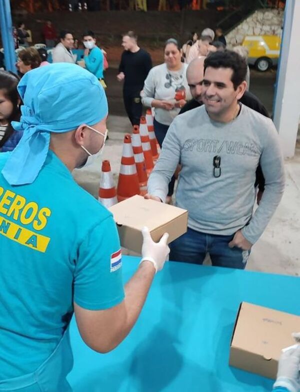 Diario HOY | Bomberos de Sajonia preparan su tradicional venta de comidas típicas
