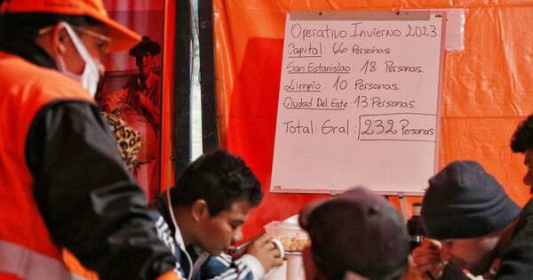 La Nación / Albergue de la SEN recibió a 64 personas
