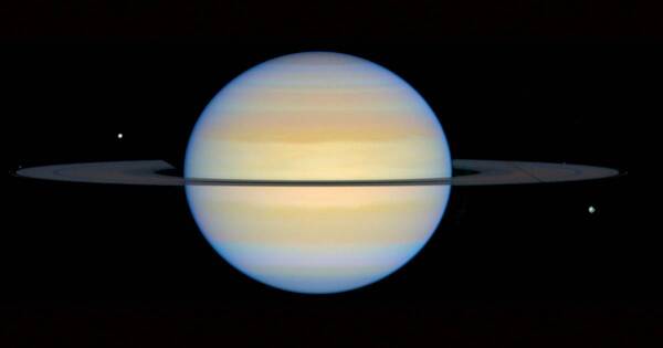 La Nación / Componente para la vida en Saturno