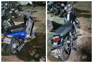 A orillas del río Paraguay recuperan dos motocicletas robadas  - Policiales - ABC Color