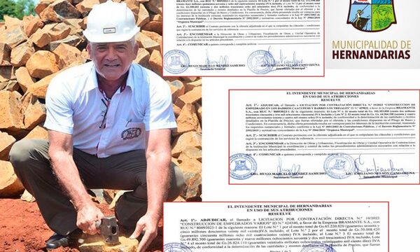 Nelson Cano entregó más de G. 530 millones a una empresa en forma totalmente discrecional – Diario TNPRESS