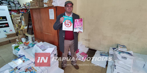 REALIZAN ENTREGAS DE CUADERNILLOS EDUCATIVOS A ALUMNOS DE TODO ITAPÚA - Itapúa Noticias