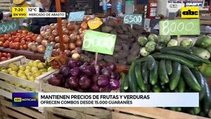 Video: Precios bajos en el Mercado de Abasto - ABC Noticias - ABC Color